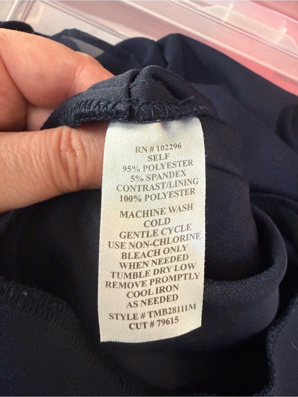 connected apparel Navy Maxi Dress with Flutter Sleeves - Picture 13 of 14